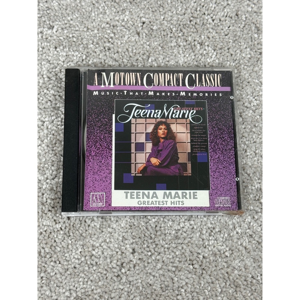 Teena Marie Greatest Hits CD Motown Classic NOT tested recently